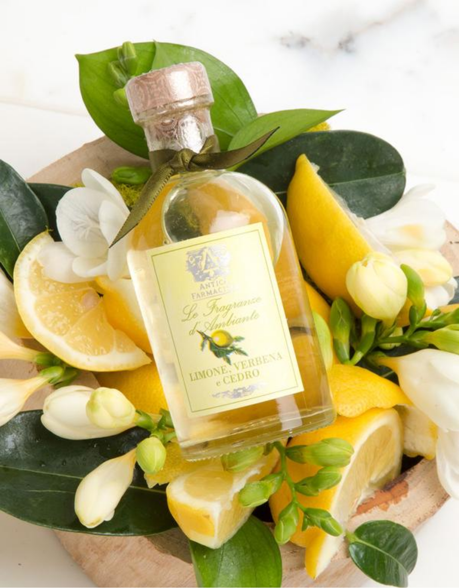 Lemon, Verbena & Cedar scent mood