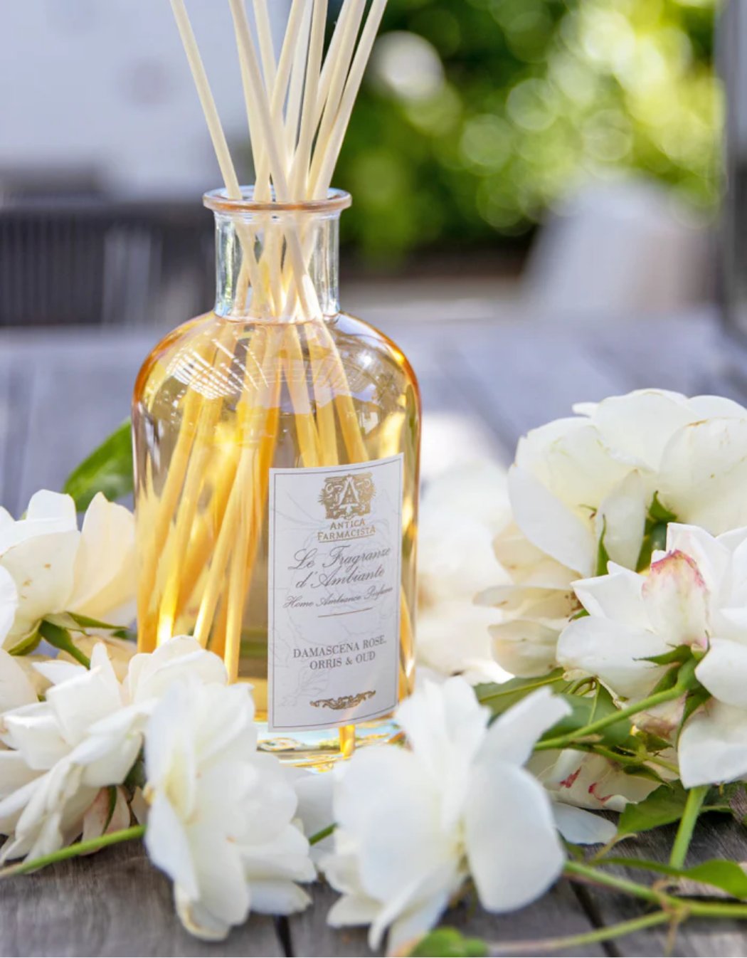Damascena Rose, Orris & Oud scent mood