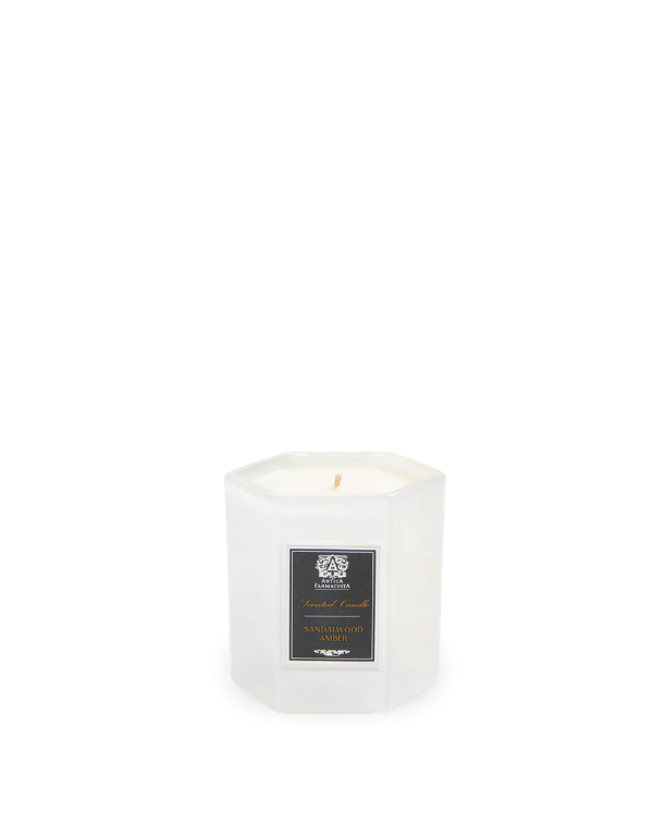 Antica Farmacista Sandalwood Amber 9oz Hexagonal Candle