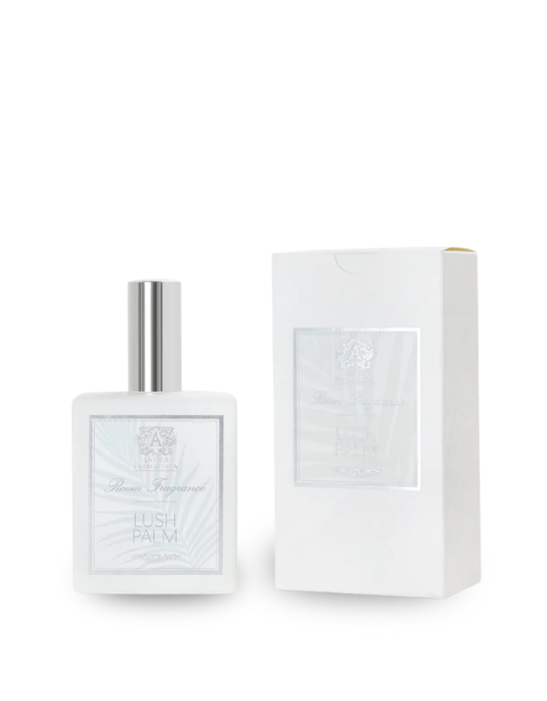 Antica Farmacista Lush Palm room spray packaging